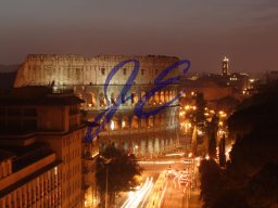 Colesseum at night, Rome