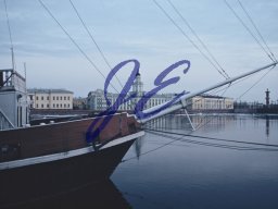 The Neva River Early Morning St Petersburg Russia